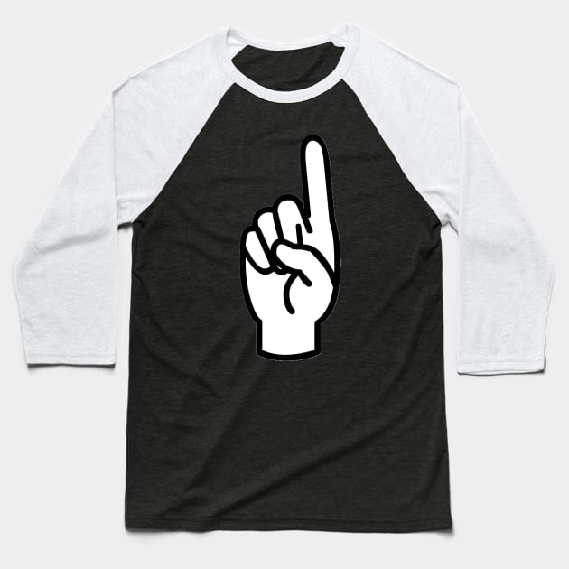 american sign language asl Baseball T-Shirt by Rabie